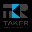 Logo original de Taker